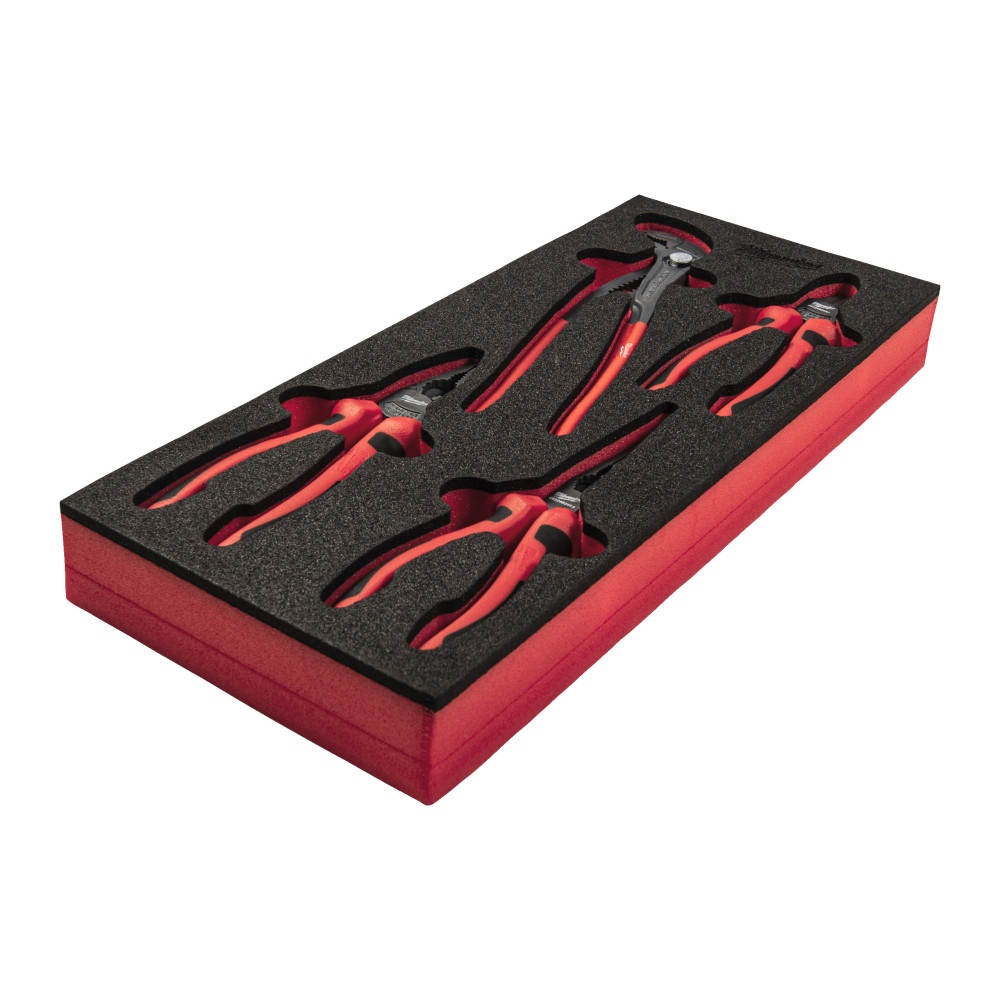 Zestaw szczypiec na piance - 4 pc Pliers Foam Insert Set