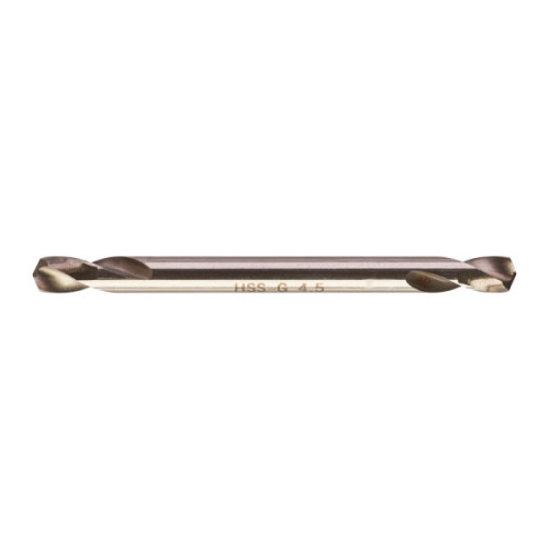 Wiertła do metalu HSS-G - Dwustronne - 4.50 x 58 - 10 pcs