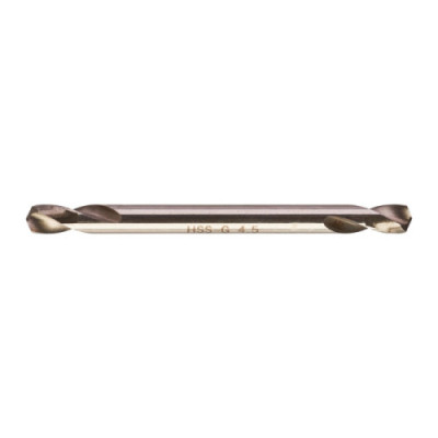 Wiertła do metalu HSS-G - Dwustronne - 4.50 x 58 - 10 pcs