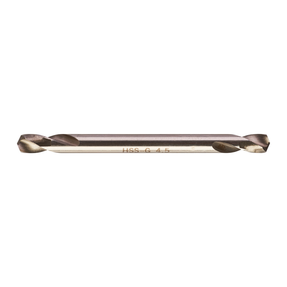 Wiertła do metalu HSS-G - Dwustronne - 4.50 x 58 - 10 pcs