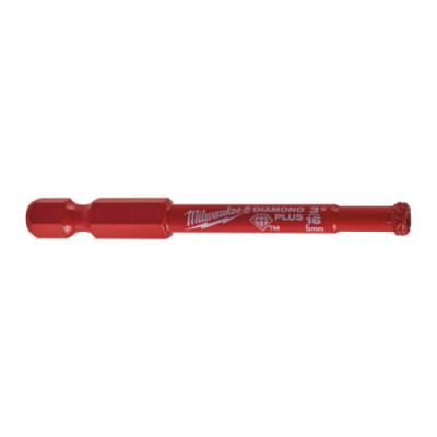 Wiertła ¼" do wiercenia na mokro / sucho Diamond MAX™  - 5 mm ¼" Hex