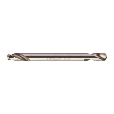 Wiertła do metalu HSS-G - Dwustronne - 5.00 x 62 - 10 pcs