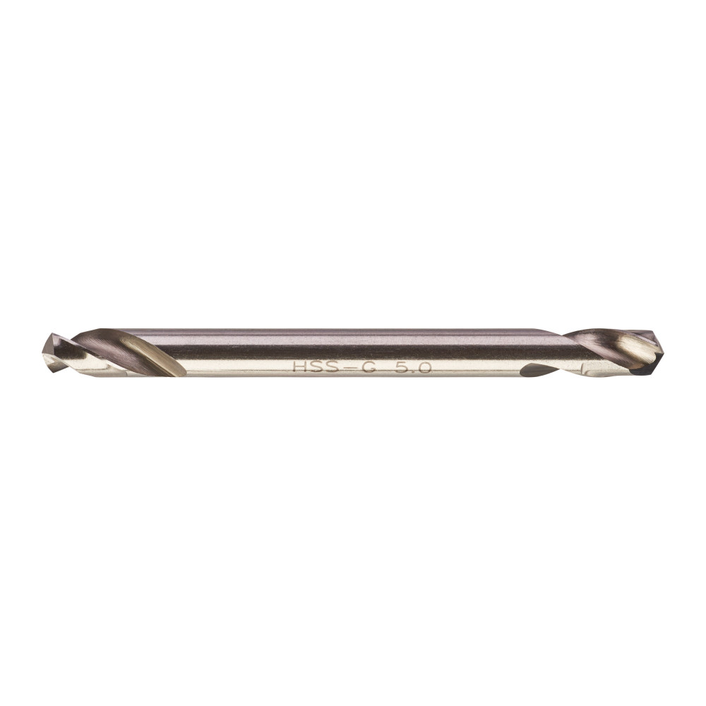 Wiertła do metalu HSS-G - Dwustronne - 5.00 x 62 - 10 pcs