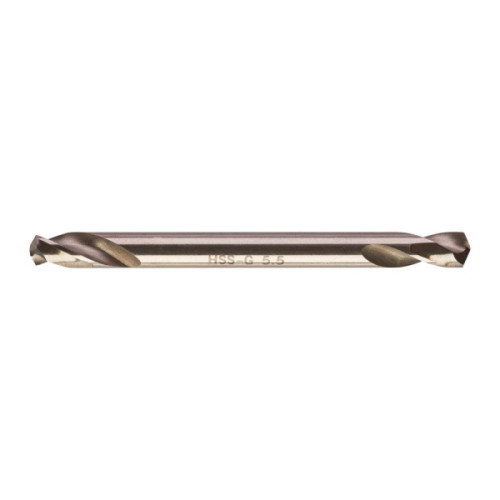 Wiertła do metalu HSS-G - Dwustronne - 5.50 x 66 - 10 pcs