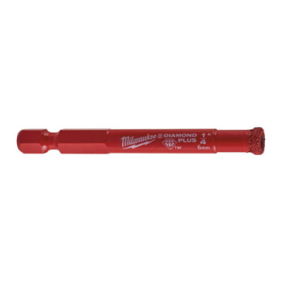 Wiertła ¼" do wiercenia na mokro / sucho Diamond MAX™  - 6 mm ¼" Hex
