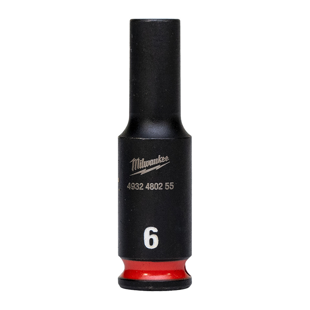 Nasadki Udarowe SHOCKWAVE™ IMPACT DUTY - 6 mm 1/4" impact socket deep - 1 pc