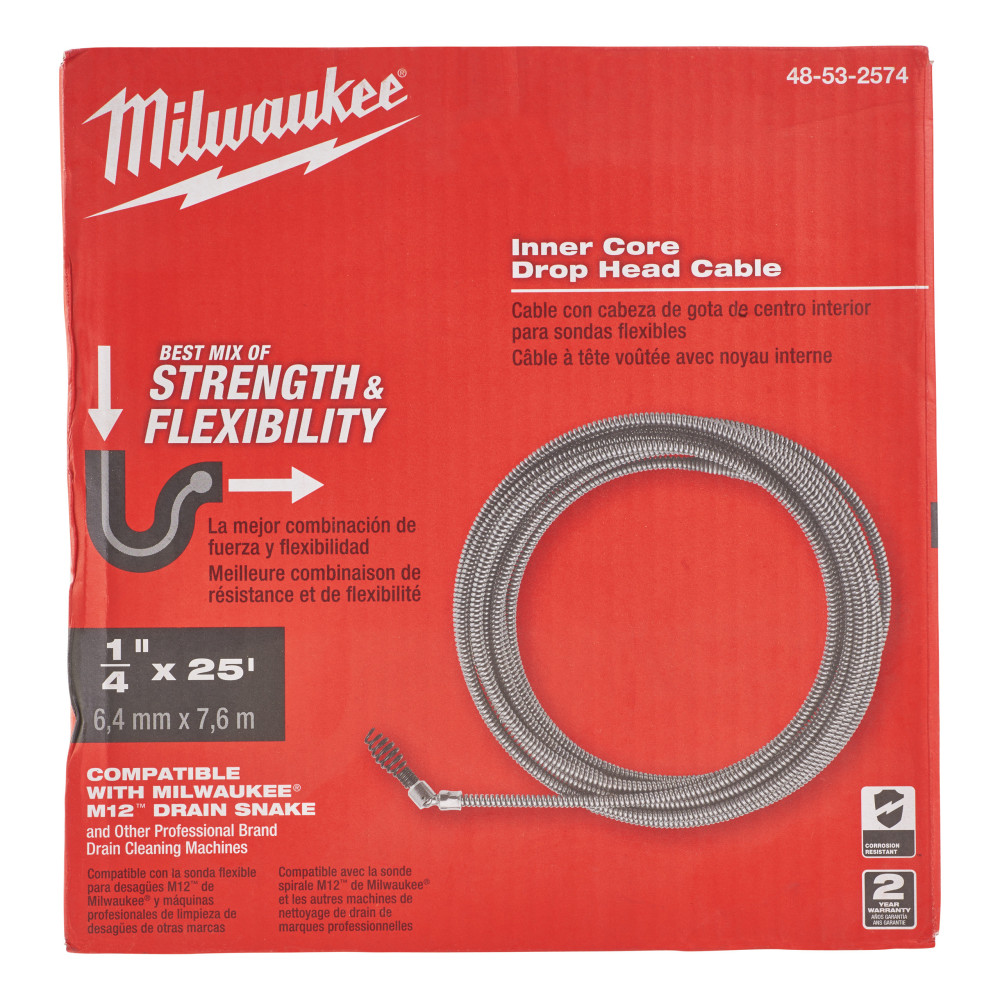 Spirala z końcem zaciśniętym HH  - 6 mm x 7.6 m ICDH