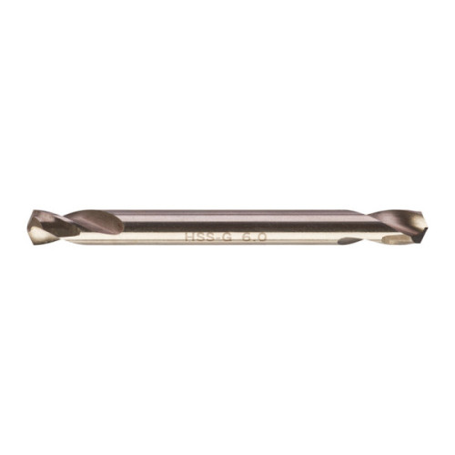 Wiertła do metalu HSS-G - Dwustronne - 6.00 x 66 - 10 pcs