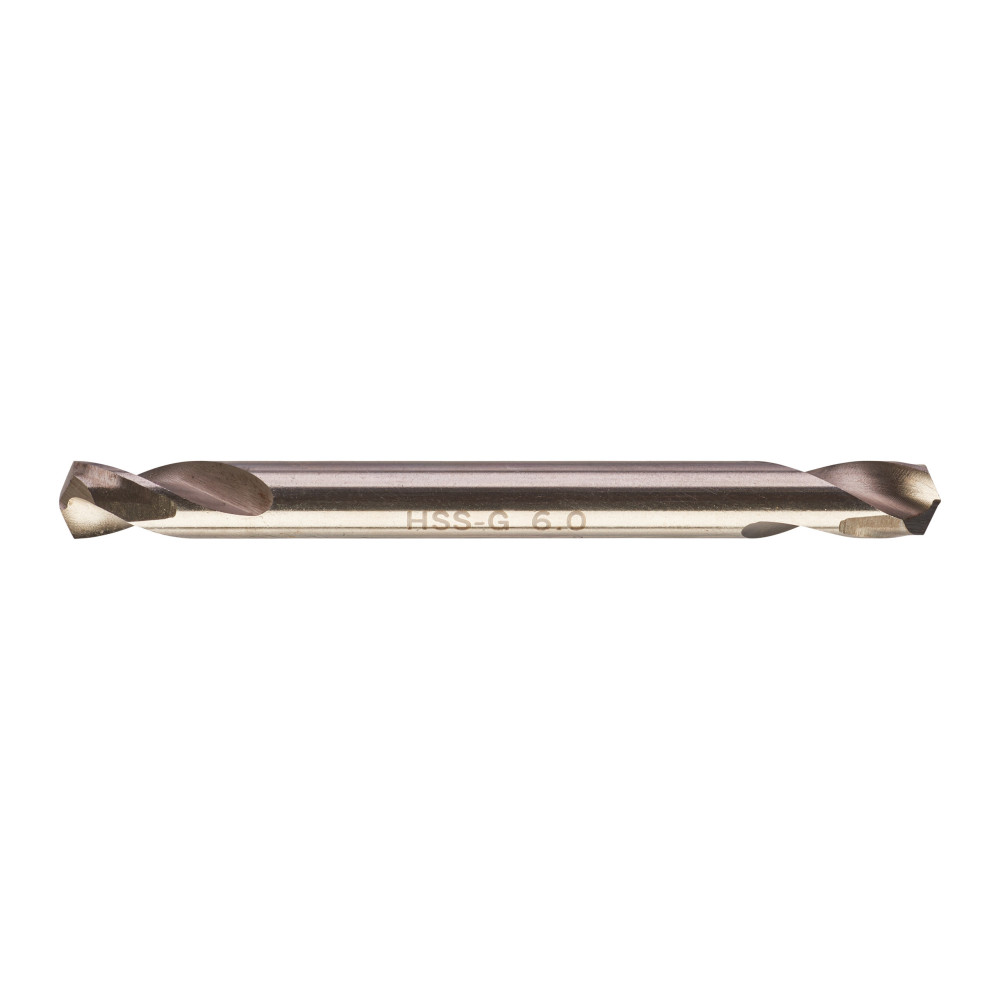 Wiertła do metalu HSS-G - Dwustronne - 6.00 x 66 - 10 pcs