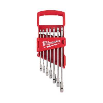Zestawy kluczy płasko-oczkowych z grzechotką MAX BITE™ - 7 pc Maxbite Ratchet Imperial Combination Spanner Set - 1 pc