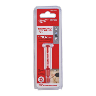 Wiertła ¼" do wiercenia na mokro / sucho Diamond MAX™  - 8 mm ¼" Hex