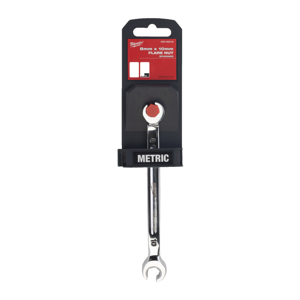 Klucze półotwarte - 8 x 10 mm Flare Nut Spanner