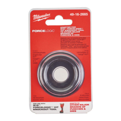 Akcesoria systemowe - przebijak z wykrojnikami - Adaptor Milwaukee Knock Out Punch - 1 pc