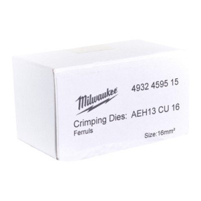Matryce zaciskowe typ AEH  - AEH13 Cu 16 - 1 pc