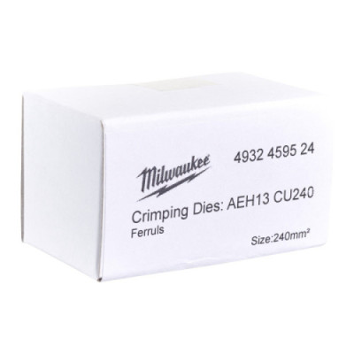 Matryce zaciskowe typ AEH  - AEH13 Cu 240 - 1 pc