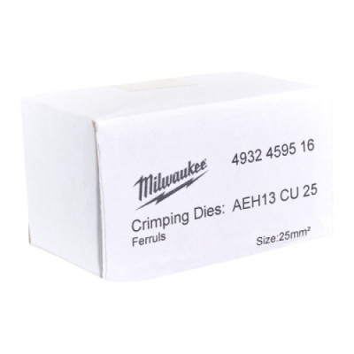 Matryce zaciskowe typ AEH  - AEH13 Cu 25 - 1 pc
