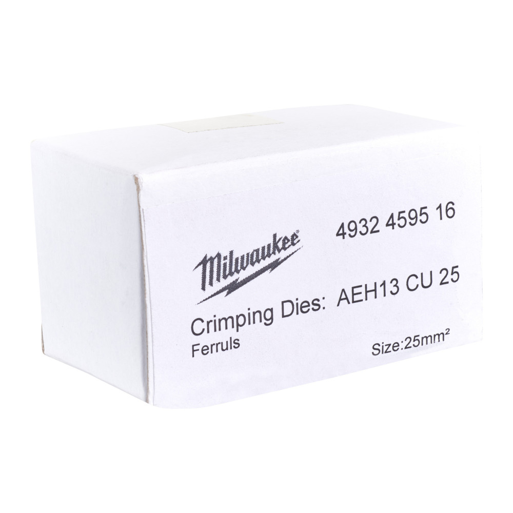 Matryce zaciskowe typ AEH  - AEH13 Cu 25 - 1 pc