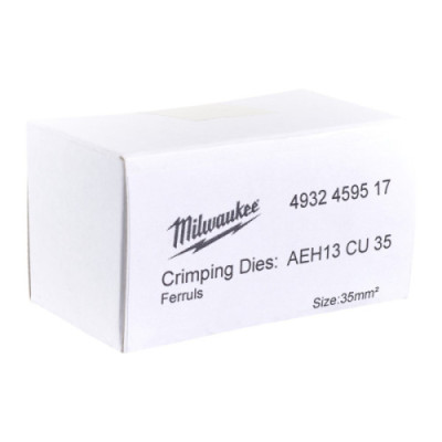 Matryce zaciskowe typ AEH  - AEH13 Cu 35 - 1 pc