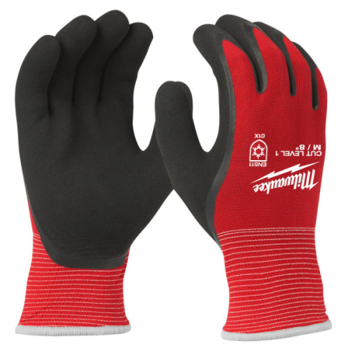 Rękawice odporne na przecięcia - wersja zimowa - poziom ochrony A - Bulk Winter Cut A Gloves - 8/M - 72pc