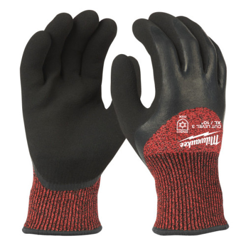 Rękawice odporne na przecięcia - wersja zimowa - poziom ochrony C - Bulk Winter Cut C Gloves - 10/XL - 72pc