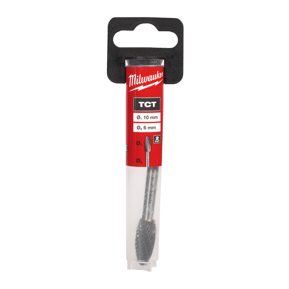 Frezy do metalu - Burr TC Type H 6x10 - 1 pc