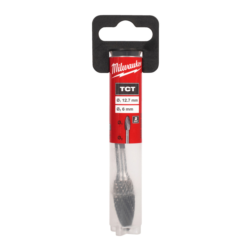 Frezy do metalu - Burr TC Type H 6x12.7 - 1 pc