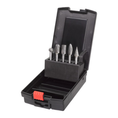 Frezy do metalu - Burrs TC 6 x 10mm set - 5 pc