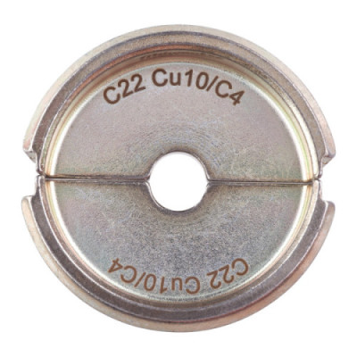 Matryce zaciskowe typ C  - C22 Cu 10/C4 - 1pc