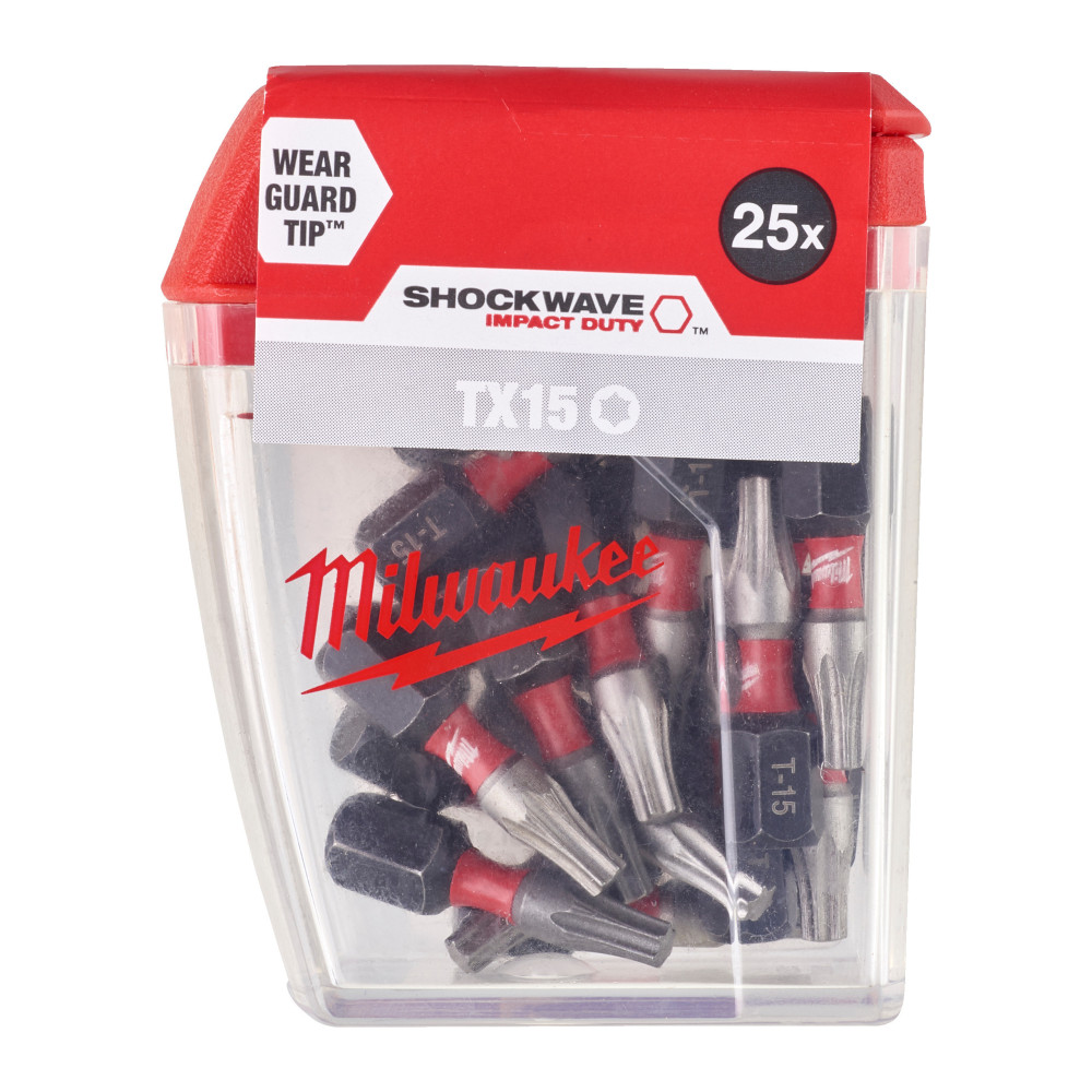 Bity udarowe Shockwave Impact Duty™ - CD Tic Tac TX15 x 25 mm (25 pcs) - 10 pcs