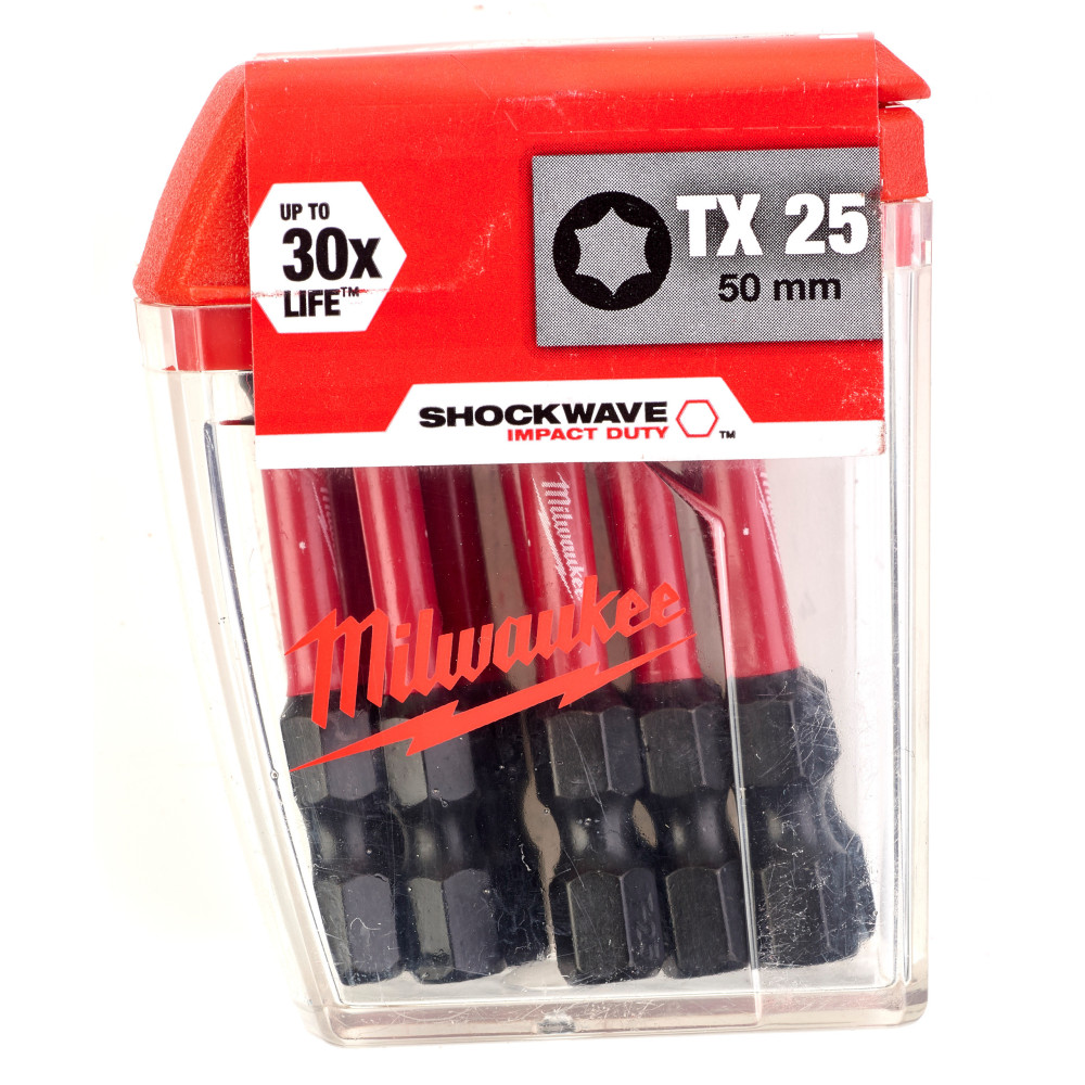 Bity udarowe Shockwave Impact Duty™ - CD Tic Tac TX25 x 50 mm (10 pcs) - 10 pcs