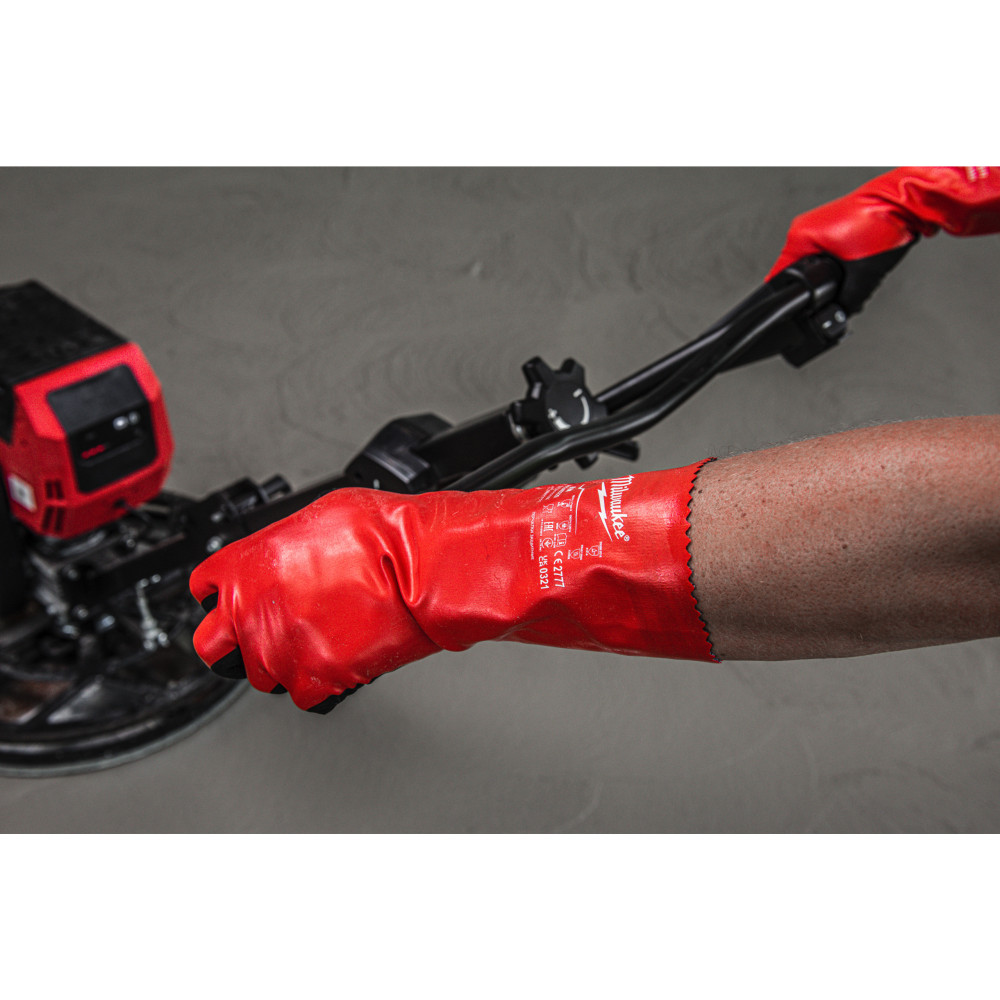 Rękawice chemoodporne, pewny chwyt - Chemical Gloves Grip - 10/XL - 1 pc