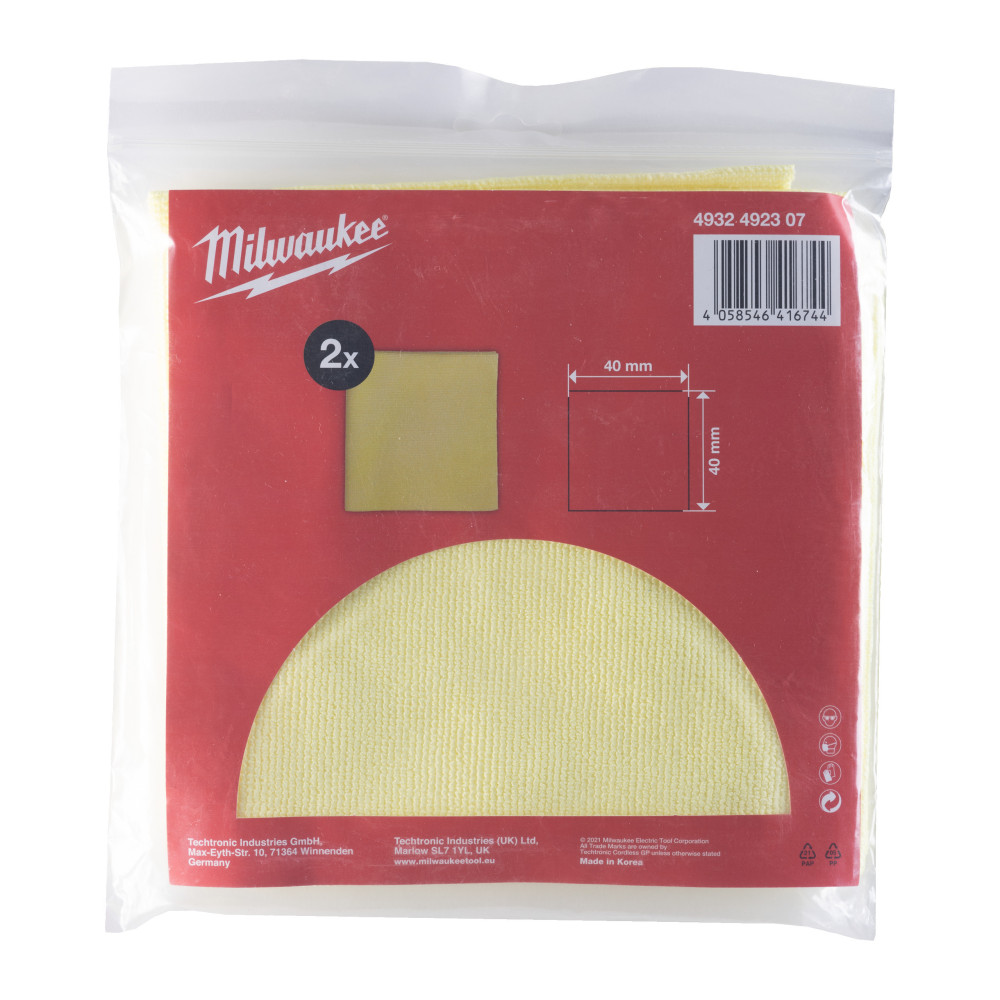 Akcesoria polerskie premium - Compound Cloth Yellow 400 x 400 mm - 2 pc