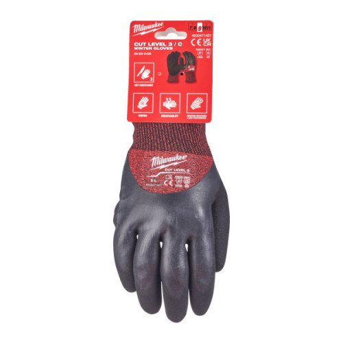 Rękawice odporne na przecięcia - poziom ochrony C - Cut C Gloves - 9/L - 1pc