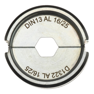 Matryce zaciskowe typ DIN Aluminium  - DIN13 AL 16/25 - 1 pc