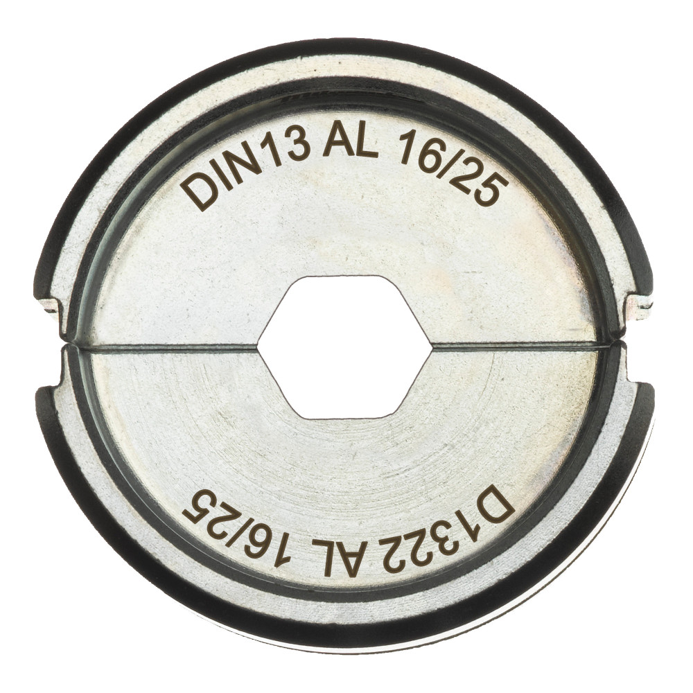 Matryce zaciskowe typ DIN Aluminium  - DIN13 AL 16/25 - 1 pc