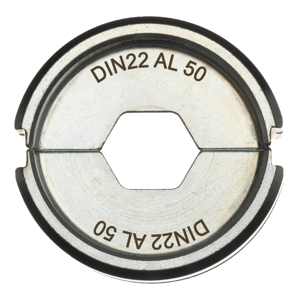 Matryce zaciskowe typ DIN Aluminium  - DIN22 AL 50 - 1 pc