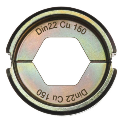 Matryce zaciskowe typ DIN  - DIN22 Cu 150 - 1 pc