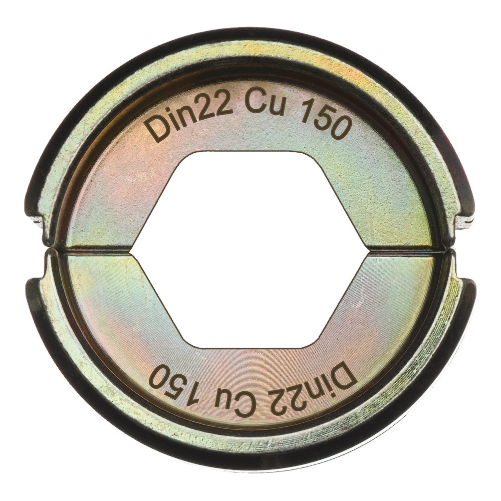 Matryce zaciskowe typ DIN  - DIN22 Cu 150 - 1 pc