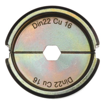 Matryce zaciskowe typ DIN  - DIN22 Cu 16 - 1 pc