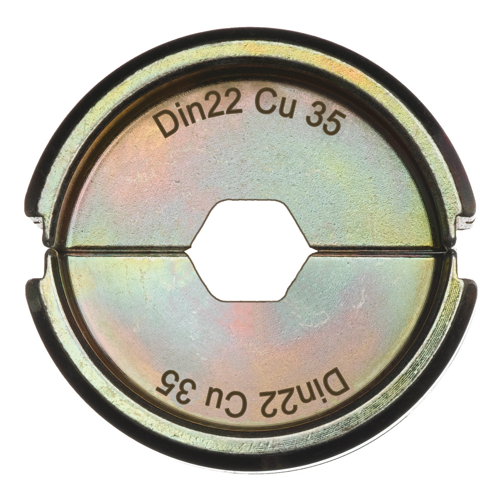 Matryce zaciskowe typ DIN  - DIN22 Cu 35 - 1 pc