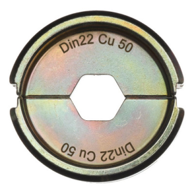 Matryce zaciskowe typ DIN  - DIN22 Cu 50 - 1 pc