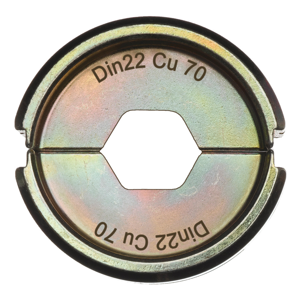 Matryce zaciskowe typ DIN  - DIN22 Cu 70 - 1 pc