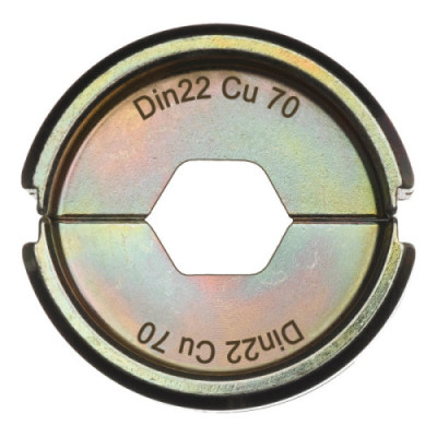 Matryce zaciskowe typ DIN  - DIN22 Cu 70 - 1 pc