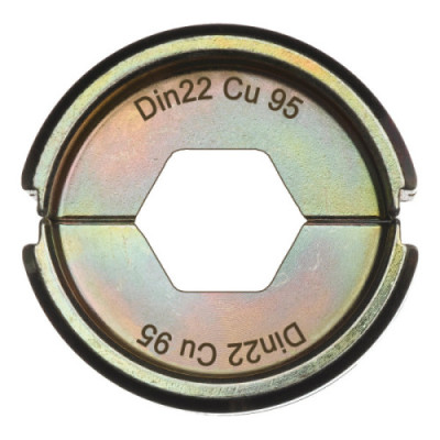 Matryce zaciskowe typ DIN  - DIN22 Cu 95 - 1 pc