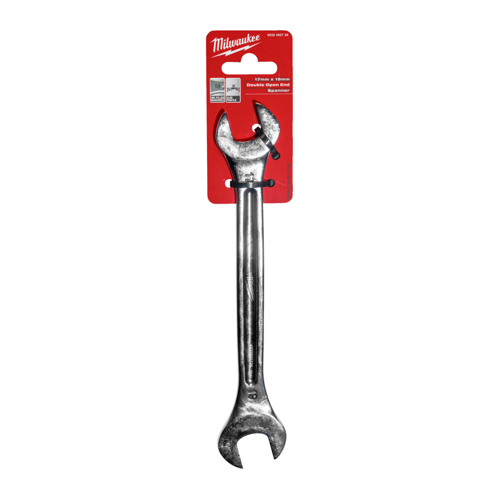 Klucze dwustronnie płaskie - Double Open End Spanner - 17 x 19 mm
