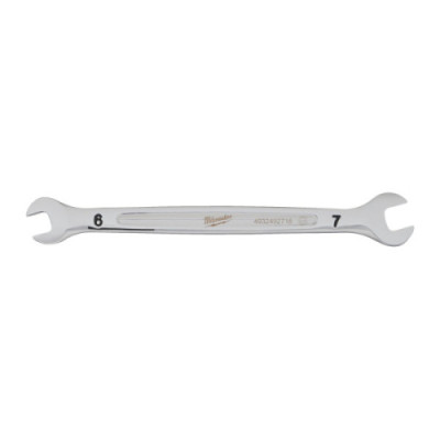Klucze dwustronnie płaskie - Double Open End Spanner - 6 x 7 mm