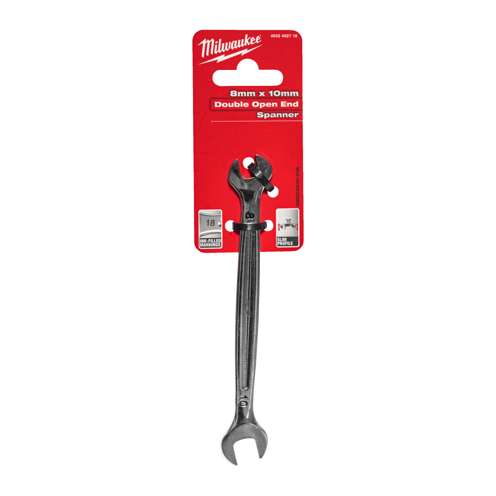 Klucze dwustronnie płaskie - Double Open End Spanner - 8 x 10 mm