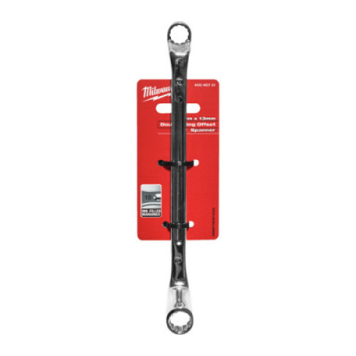 Klucze oczkowe podwójnie odsadzone - Double Ring Offset Spanner - 12 x 13 mm