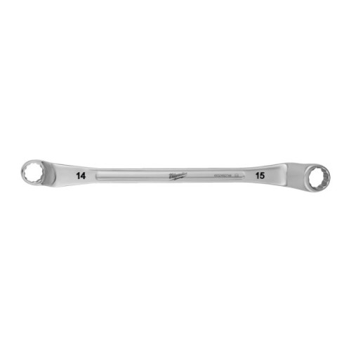 Klucze oczkowe podwójnie odsadzone - Double Ring Offset Spanner - 14 x 15 mm