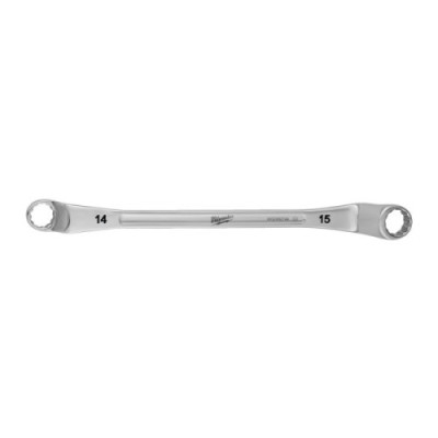 Klucze oczkowe podwójnie odsadzone - Double Ring Offset Spanner - 14 x 15 mm